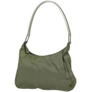 Prada Plate Shoulder Bag Khaki Brown Green Beige